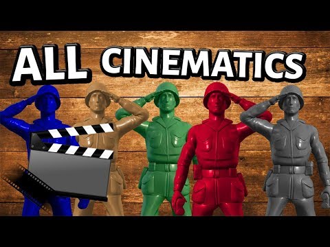 ALL Army Men of War Cinematics ! Season 1 (w.commentary)