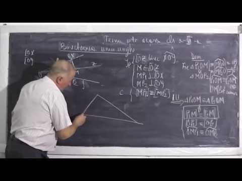 2/2 Lectia 445 - Linii importante intr-un triunghi - Paralelism - Tema la matematica - Clasa 6