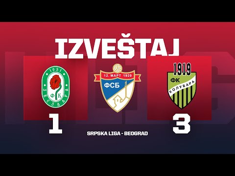 Izveštaj ZVEZDARA - KOLUBARA Srpska Liga Beograd 24/25 - 8. Kolo