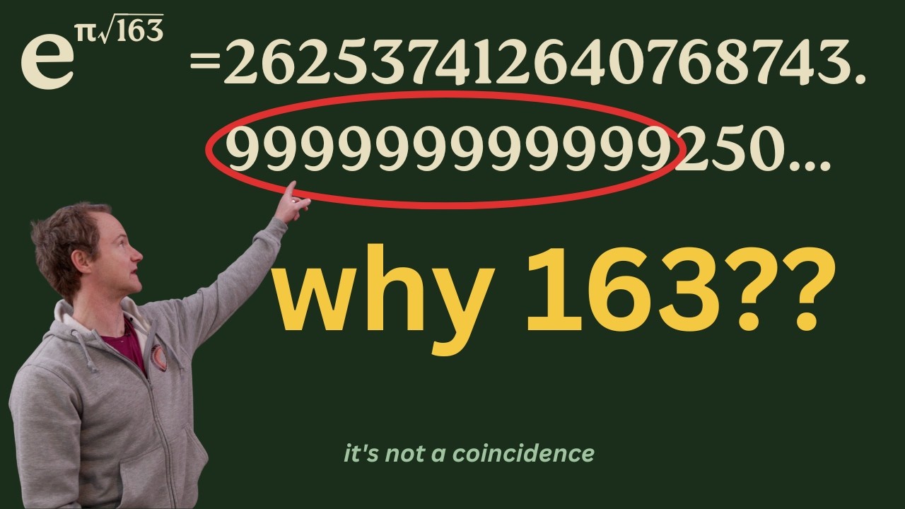 Ramanujan's favorite coincidence (it's not a coincidence)