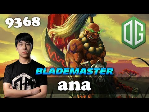 ANA BLADEMASTER | 9368 MMR Dota 2