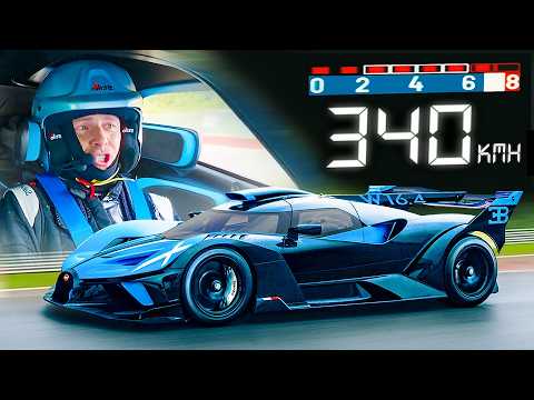 ブガッティ史上最も過激な車にマットが乗り込む！