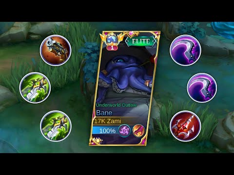 TOP GLOBAL BANE USING BURST BUILD ! EASY RANK UP (please try) -MLBB