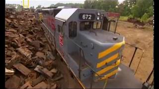 Mega Yapılar 37. Bölüm - Tren Enkazı - Belgesel ( Türkçe Dublaj - HD )