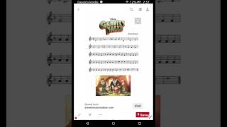 Clarinet- gravity falls theme!