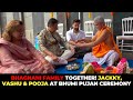 Jackky Bhagnani With Vashu Pooja Bhagnani At Bhumi Pujan Of New Property Koimoi