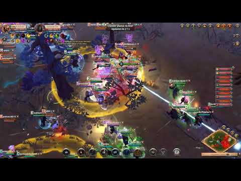 RAID vs Blue Army x Last Warn | Albion Online | ZvZ | Tank | Hand of Justice - Tracala