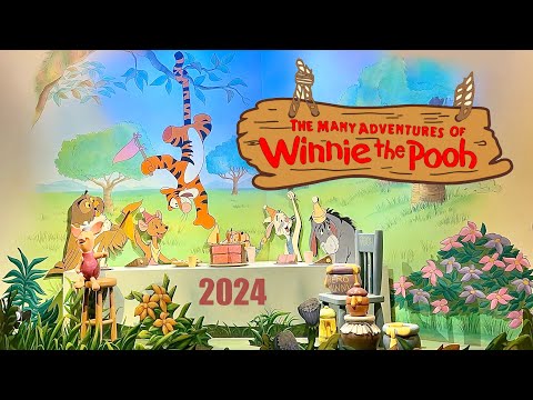 The Many Adventures of Winnie the Pooh 2024 - Magic Kingdom | Walt Disney World Full Ride 4K POV