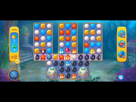 Fishdom Easy Level 11983 (with full seashell) @choraelmin
