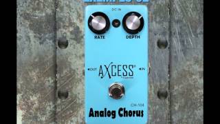 Video thumbnail for Pedal Axcess Giannini - Analog Chorus - CH-104 by EmporioMusicalTv