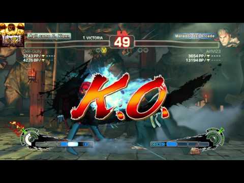 ULTRA STREET FIGHTER IV dee-gully vs AirIVI23