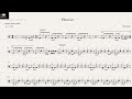 Bruise Oleander Drum Sheet Demo