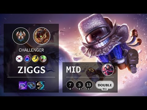 Ziggs Mid vs Irelia - KR Challenger Patch 10.6