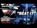 Beat It Sugarfoot DRUM CAM Split Screen HIStory Tour