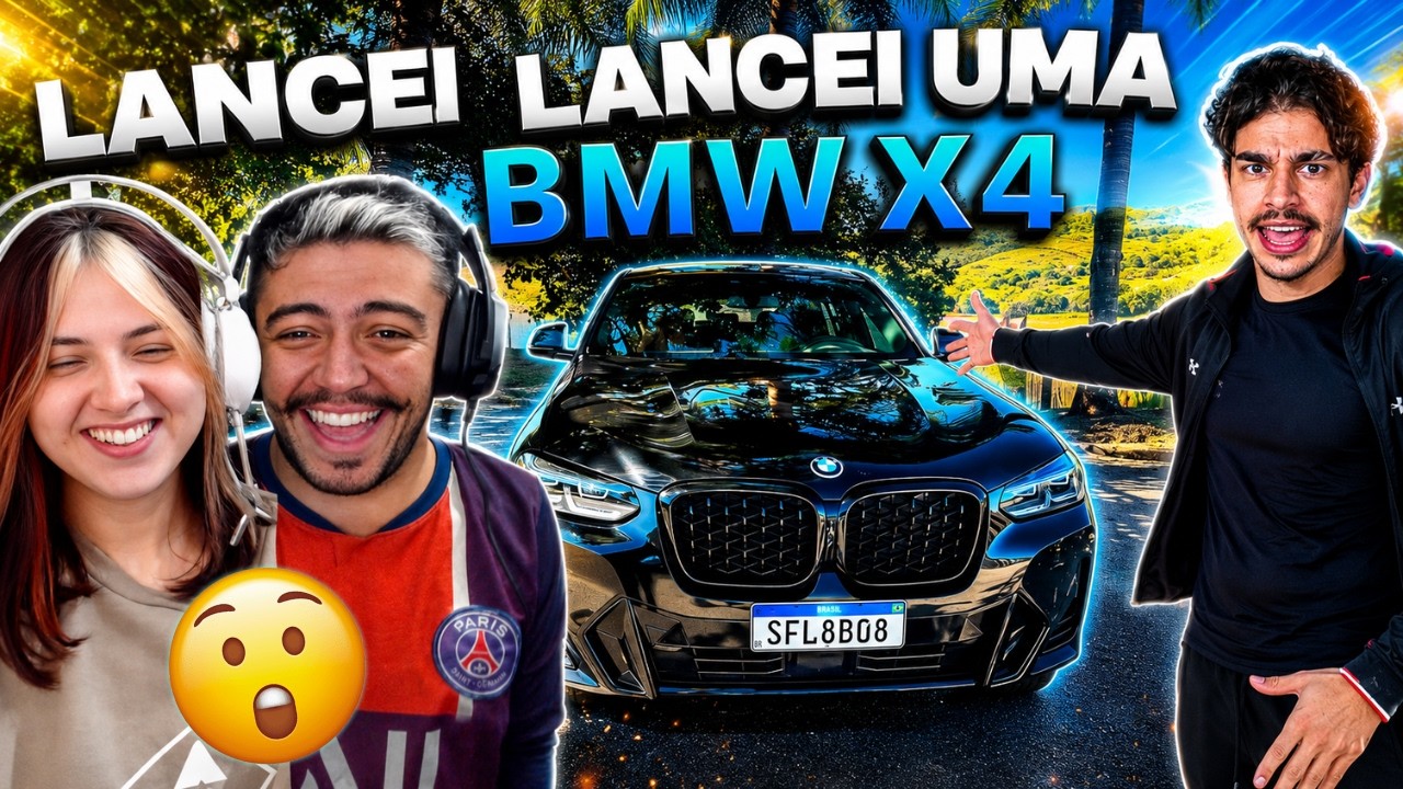 BISTECONE LANÇOU A BMW X4! UM VIDEO DE AGRADECIMENTO | react