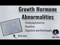 Dwarfism | Gigantism | Acromegaly | Abnormalities of Growth Hormone || Endocrine Physiology
