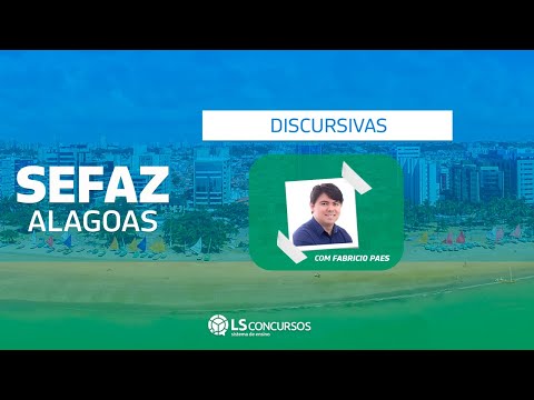 SEFAZ AL - Cronograma Final: Discursivas