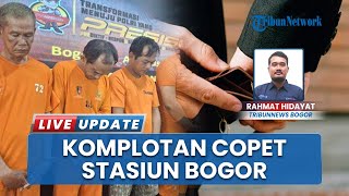 Komplotan Copet Beraksi di Alun-alun & Stasiun Ditangkap Polresta Bogor, Setahun Operasi di 14 TKP