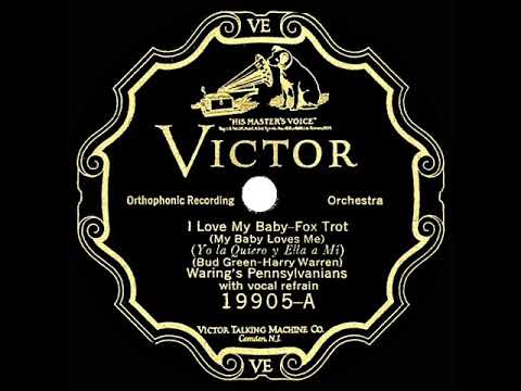 1926 HITS ARCHIVE: I Love My Baby (My Baby Loves Me) - Fred Waring (vocal by the band)