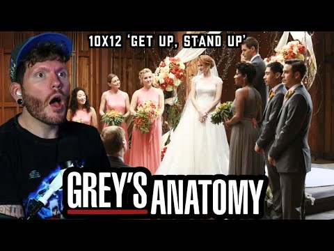 First time watching Grey's Anatomy REACTION 10x12 'Get Up, Stand Up'