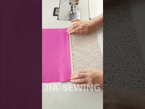 Simple Pouch👝✨ | DIY | Quick Sewing Tips No.178(FULL VERSION IN RELATED VIDEO)