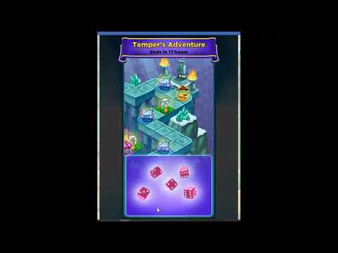 Temper's Adventure in Best Fiends: Using a couple mega dice for fun and prizes! ;)