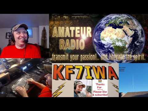 Part 1 of me doing the North America QSO party Contest