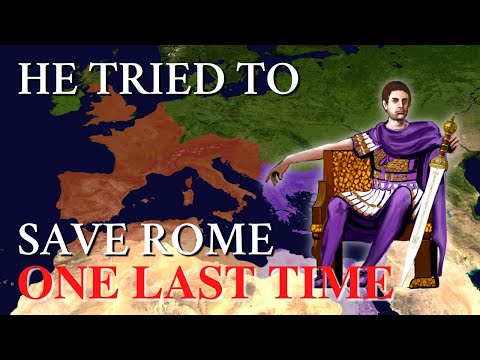 The last Emperor who tried to save the Western Roman Empire: Anthemius.