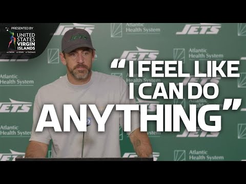 Aaron Rodgers Press Conference (5/21) | New York Jets