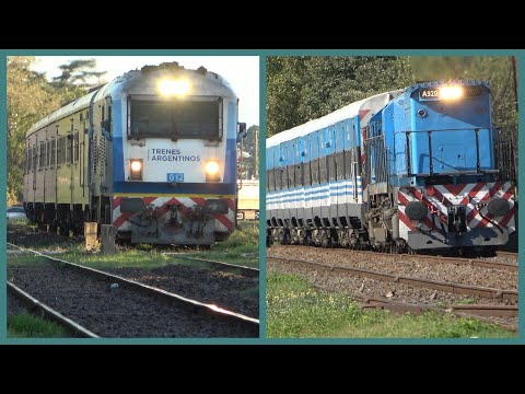 Estación Brandsen pasadas de trenes a Mar del Plata y Chascomús