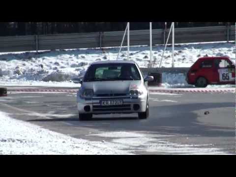 Piotr Krzysztoforski - Renault Clio Sport - SuperOES III Runda  Tor Kielce 23-03-2013
