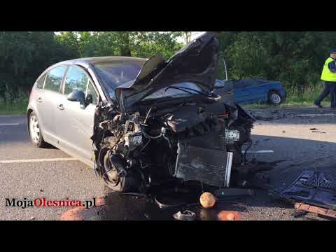 5.06.2019 Oleśnica - Cieśle, wypadek