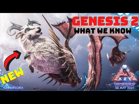 20 Ark Genesis Part 2 New Items & Creatures | Brand New Carniflora and Everything Else that We Know!