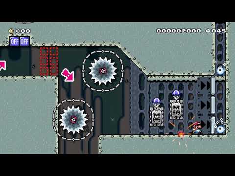 Underground Sawing Speedrun!!!!! by bestbeees 🍄 Super Mario Maker 2 ✹Switch✹ #bbr
