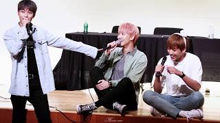 크나큰 (KNK) - 170820 명동 팬싸 - Good Night + 토크 [JIHUN FOCUS]