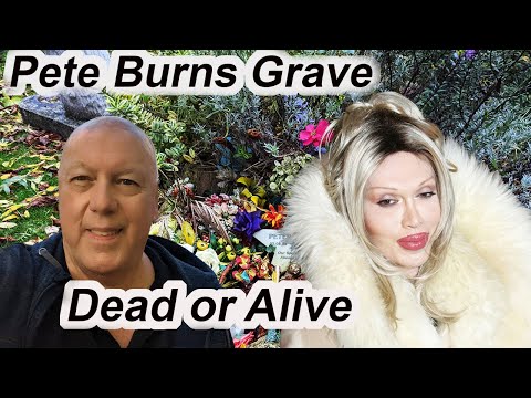 Pete Burns Grave. Dead or Alive. Singer of You Spin Me Round Like a Record  Celebrity Famous Graves,