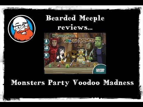 Bearded Meeple reviews Monsters Party: Voodoo Madness