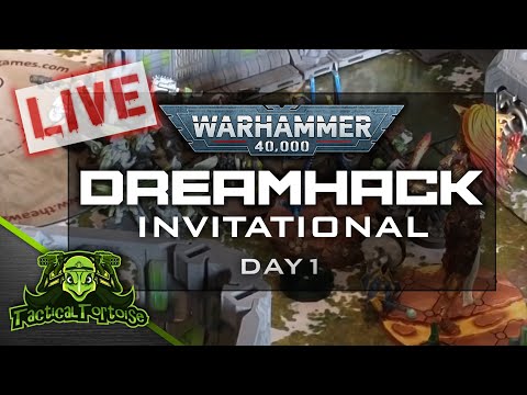 🔴Dreamhack Invitational - 40k Team Tournament - Day 1 | Live Warhammer 40k Tournament Coverage