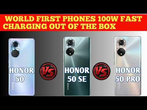 Honor 50 vs Honor 50 SE vs Honor 50 pro⚡100W Charging ! Which one Better? @Trakin Tech