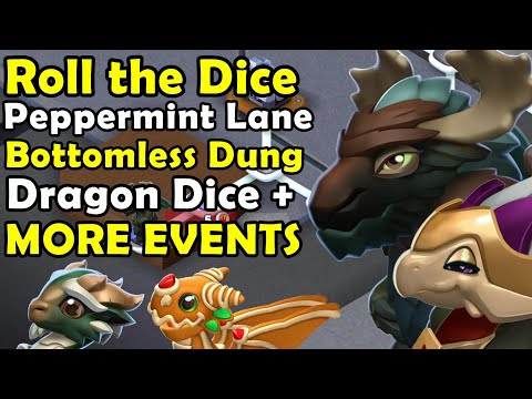 New ROLL THE DICE Event, PEPPERMINT LANE + ANCIENT DUNGEON! - DML #1305