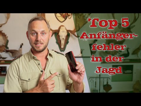 Top 5 beginner mistakes in hunting