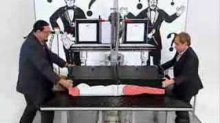 Penn & Teller Saw a woman in half