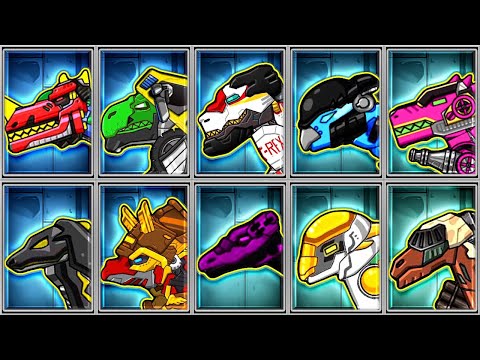 Repairing 10 Awesome Dino Robots! Fixing T-Rex, Spinosaurus Ceratosaurus, Triceratops, Megalosaurus
