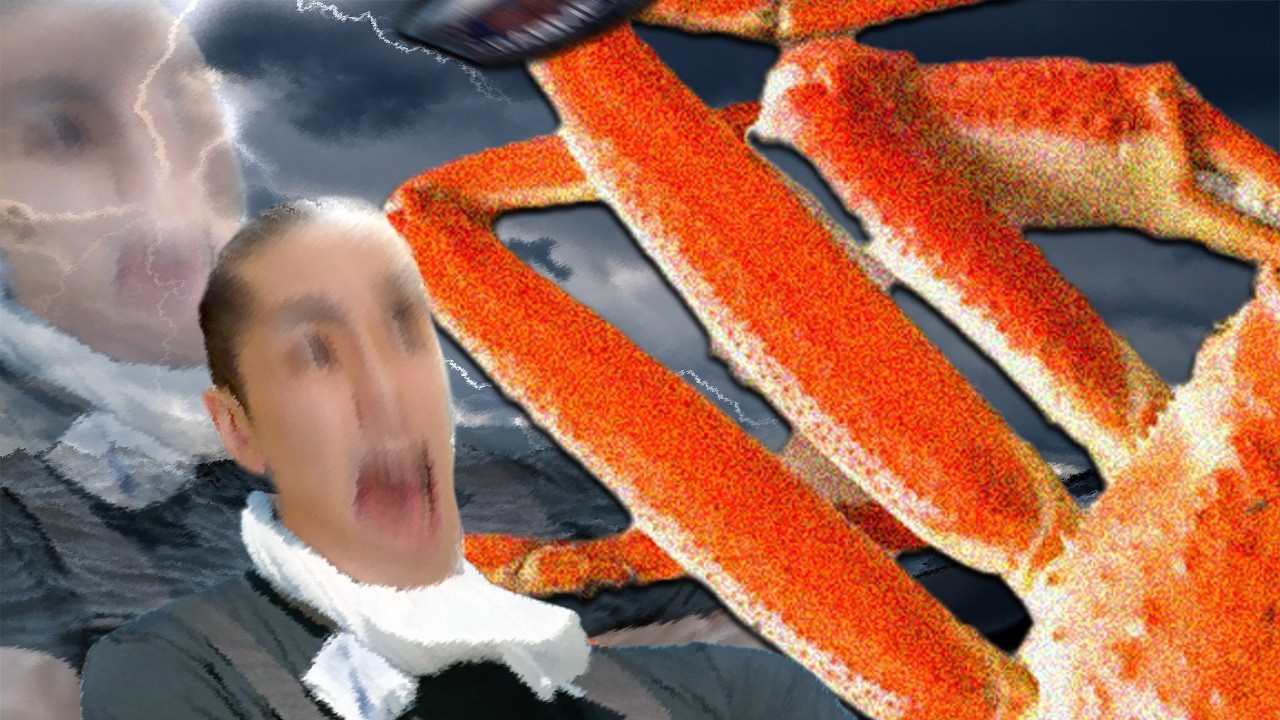 【CRABMEAT】カニ漁で恐ろしい目に遭うゲーム実況者【タイショウ切り抜き】