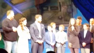 Finding Neverland (Broadway): Matthew Morrison&#39;s Final Performance Curtain Call