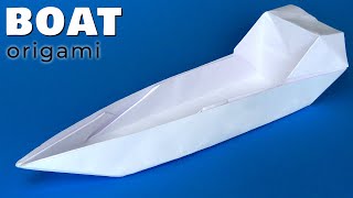 Download lagu Origami boat. How to make paper boat from A4 without glue. Powerboat mp3