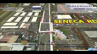 West Eugene EmX Peak Traffic Simulation (Short Version)