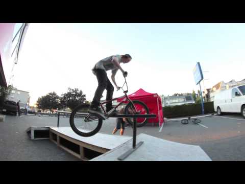 Crank arm grind to barspin
