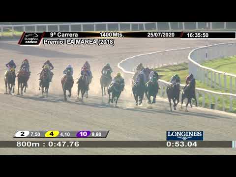 25/07/2020 – Hipódromo de Maroñas – Carr 9 - LA MAREA (2018)