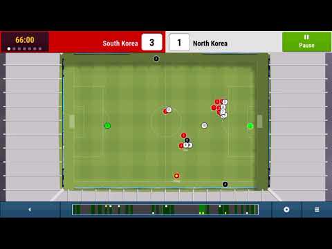 Football Manager Mobile 2018 - South Korea vs North Korea - International Derby